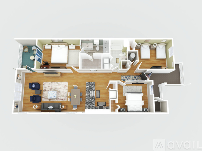 1001 Blue Stem Dr 3 Beds Condo for Rent - Photo gallery 4