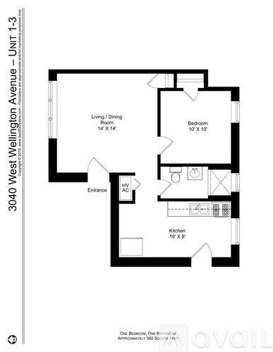 3040 W. Wellington 1 Apartment for Rent - Photo gallery 4