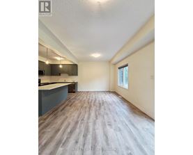 A spacious room with wooden flooring and a window on the right side.
