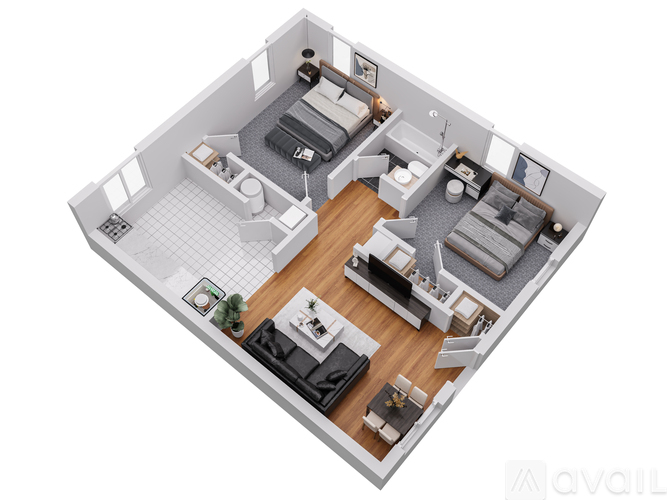128 Whispering Oaks Ln 2 Beds Apartment for Rent - Photo gallery 3