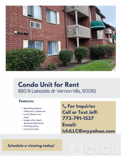 880 North Lakeside Drive 2 Beds Condo for Rent - Photo gallery 1
