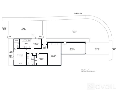 2296 Cherry Avenue 2 Beds Apartment for Rent