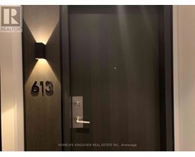 A door with the number 613 on it.