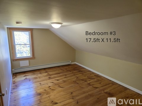 Bedroom #3 is 17.5ft X 11.5ft.