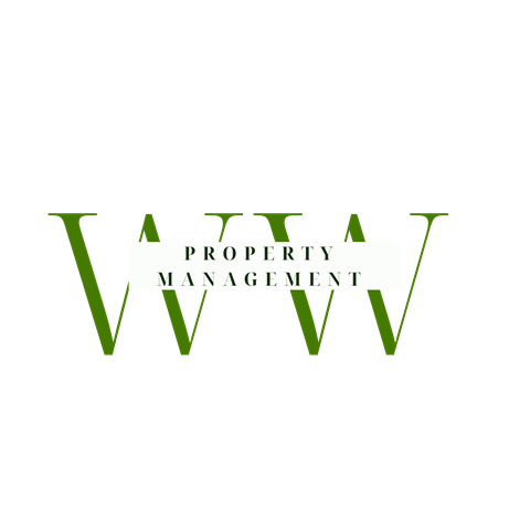 A logo with the words "Property Management" in green on a black background.