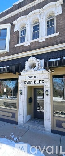 A building with a sign that says "PARK BLDG".