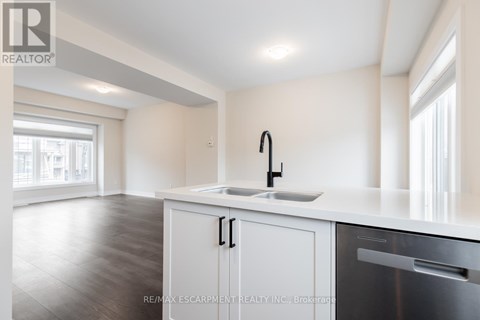 A kitchen with a sink and a dishwasher.