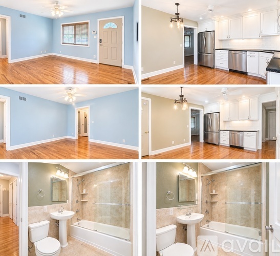 A series of images showing different rooms in a house.