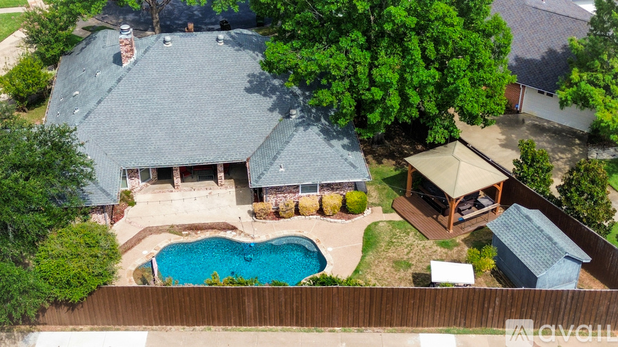 A house with a pool in the backyard.