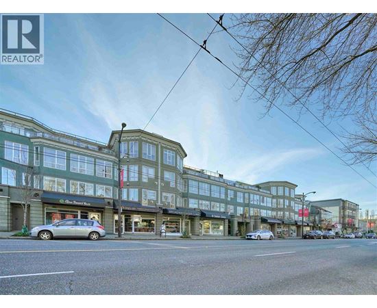 A street view of a building with a sign that says REALTOR.