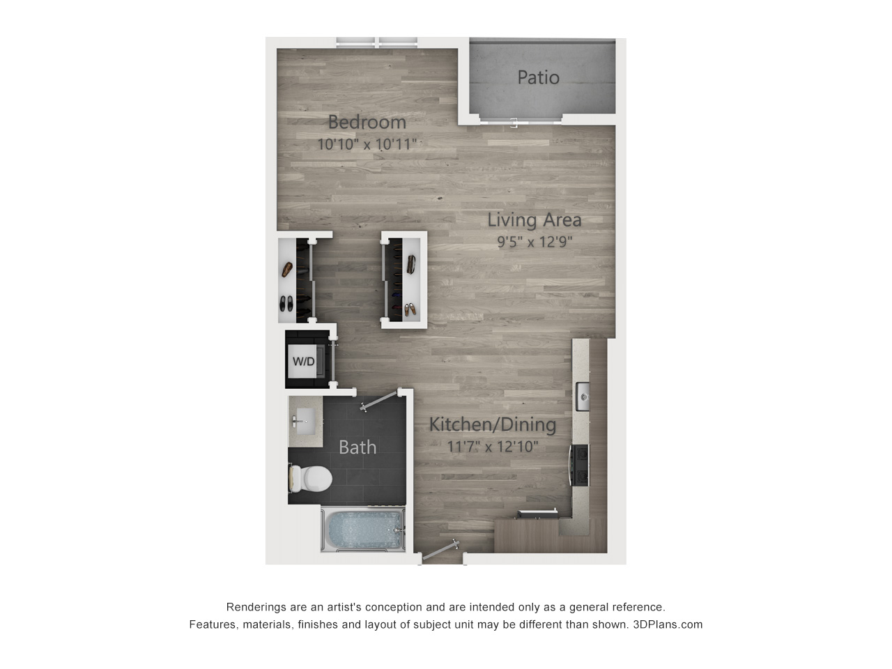 Studio Floorplan