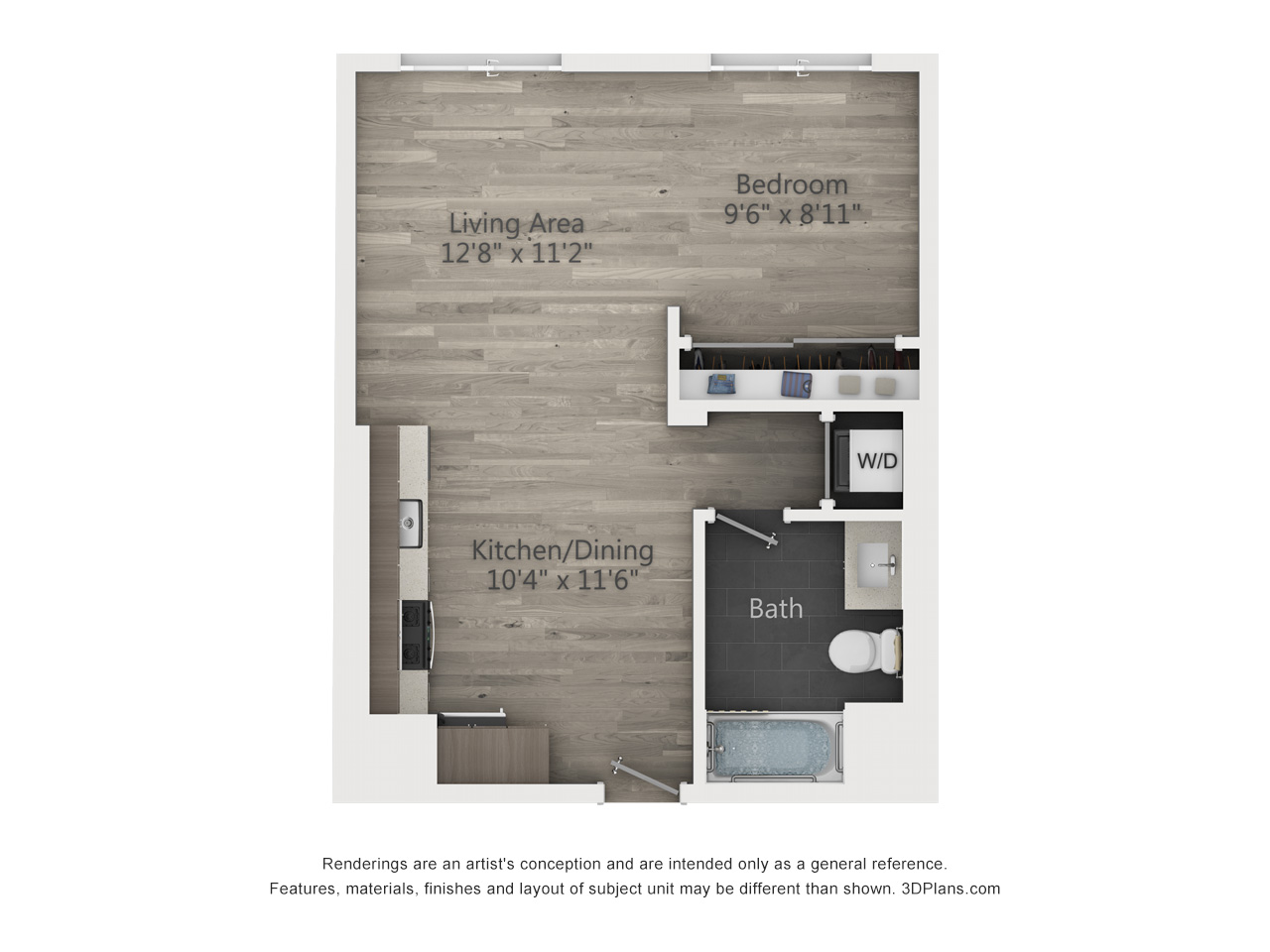 Studio Floorplan