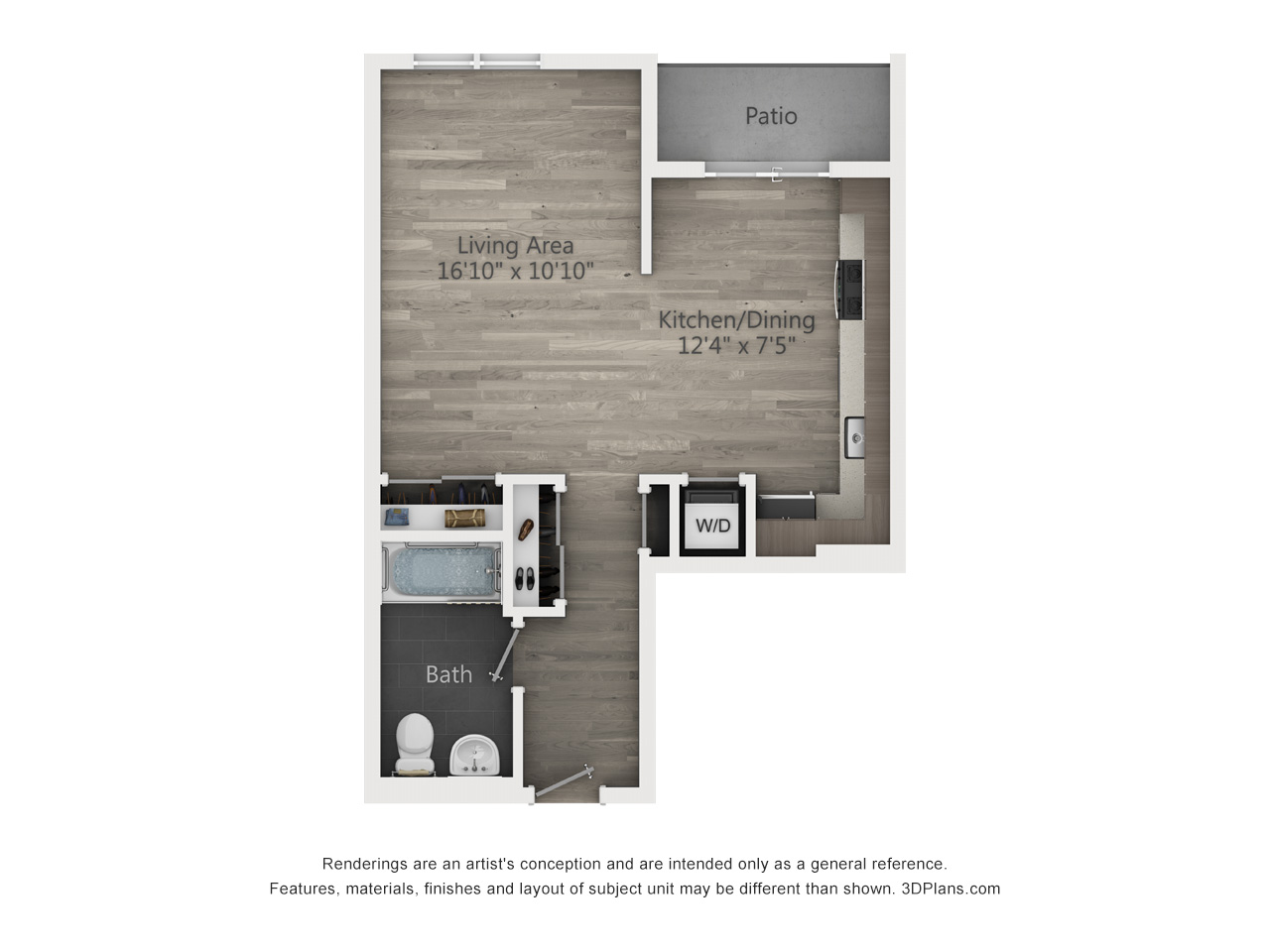 Studio Floorplan