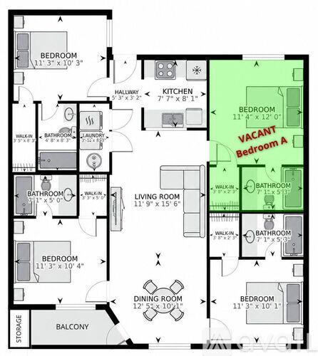4000 Southwest 23rd Street 1 Condo for Rent - Photo gallery 2