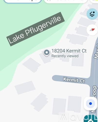 A map shows a location called Lake Plugerville.