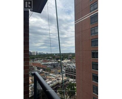 A view from a high-rise building looking down at a construction site.