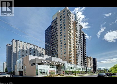 A tall building with the words Sage Place on the front.