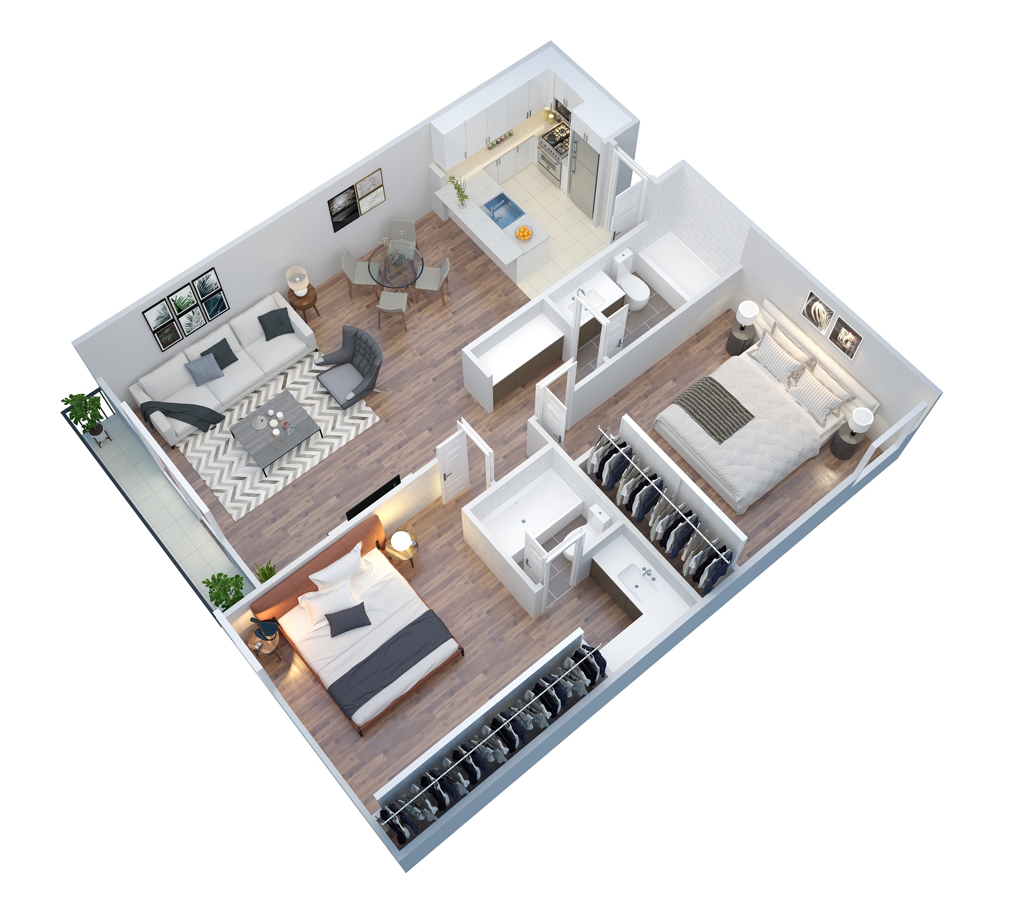 Two Bedroom
