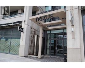 The Nexus storefront is located on a street corner.