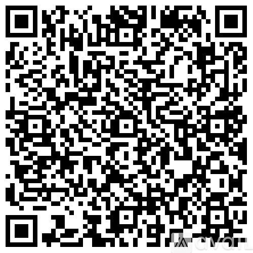 A QR code is displayed with a white background and black squares.
