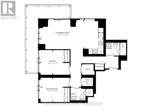 502 - 634 CHURCH STREET 2 Beds Apartment for Rent