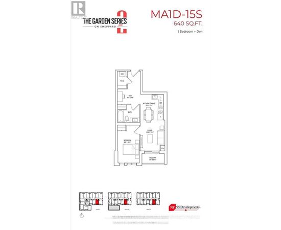 703 - 3421 SHEPPARD AVENUE E 2 Beds Apartment, Condo, Home for Rent - Photo gallery 3