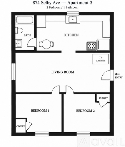 874 Selby Avenue 2 Beds Apartment for Rent - Photo gallery 5