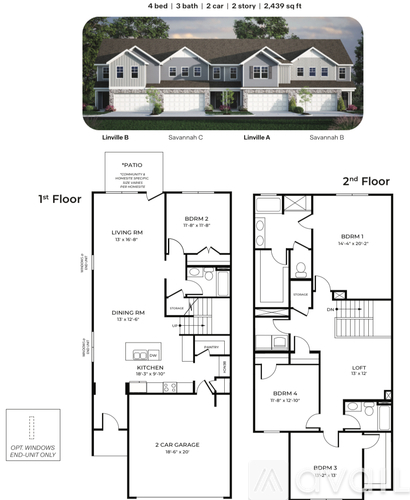2309 Sugar Cone Wy 4 Beds Townhouse for Rent - Photo gallery 1