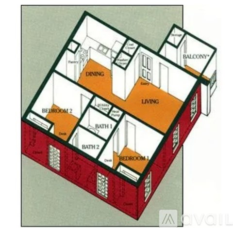 3515 Ivy Commons Dr 2 Beds Apartment for Rent