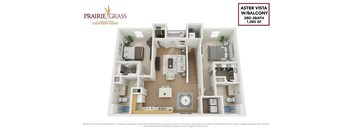 Aster Vista w/ Balcony