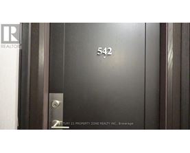 A door with the number 542 on it.