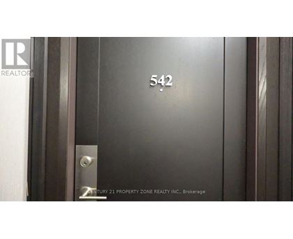 A door with the number 542 on it.