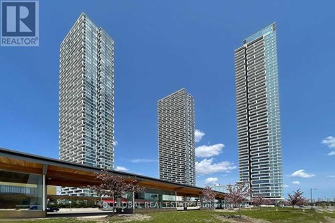 Three tall buildings are shown in the image.