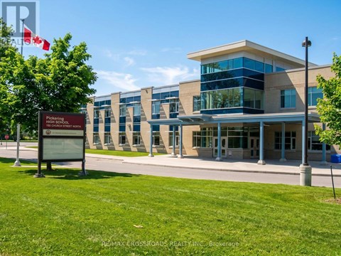 A building with a sign in front that says "Picking the right school".
