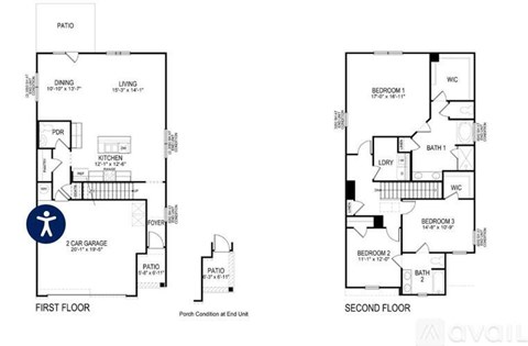 720 Woodstock Grove Drive 3 Beds Apartment for Rent