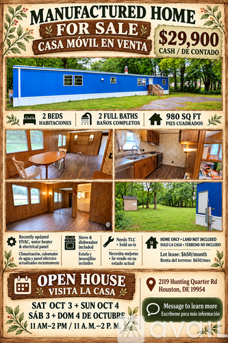 2119 Hunting Quarter Rd 2 Beds Single Family Home for Rent - Photo gallery 1