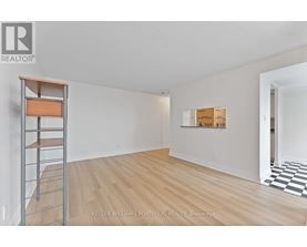 A room with a wooden floor and a ladder against the wall.