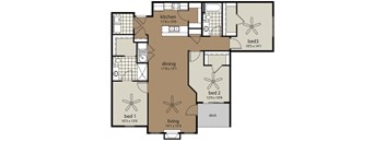 3B 1428 sf
