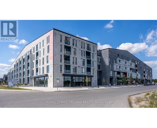 A building with a sign that says "Royal LePage Triland Realty, Brokerage".