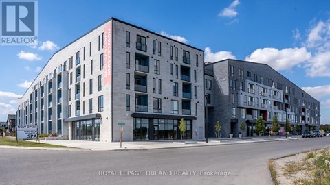 A building with a sign that says "Royal LePage Triland Realty, Brokerage".