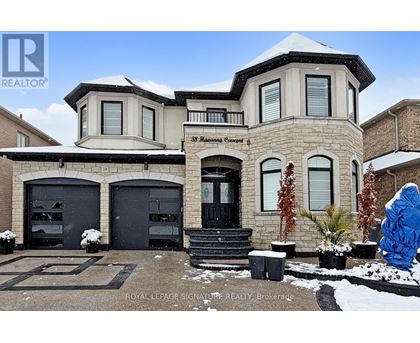 A large house with a balcony and a sign that says "38 Sandman Avenue".