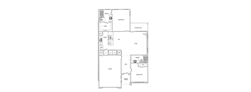 2/2 1100 sqft