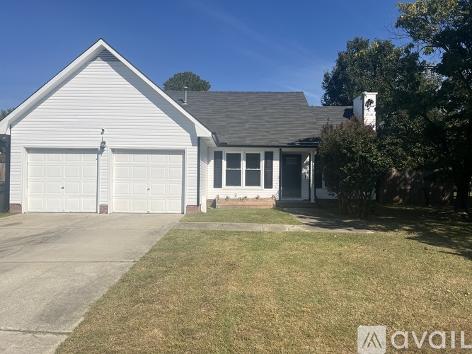 A two-car garage is available for rent.