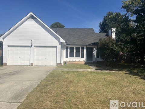 A two-car garage is available for rent.