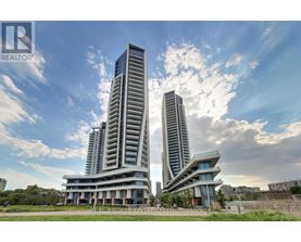 Two modern high-rise buildings are shown in the image.