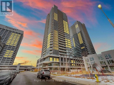 A building with the text "Right At Home Realty, Brokerage" on the bottom right corner.