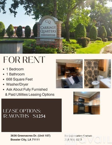 3636 Greenacres Place Drive 1 Apartment for Rent