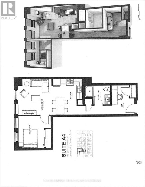 A black and white floor plan for a real estate listing.