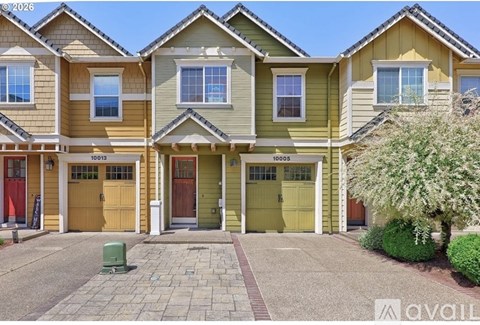 A row of houses numbered 10013 and 10095 are available for rent.