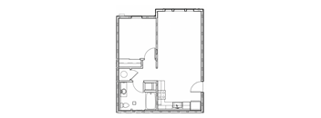 1 BR, 1 BA - 70% AMI
